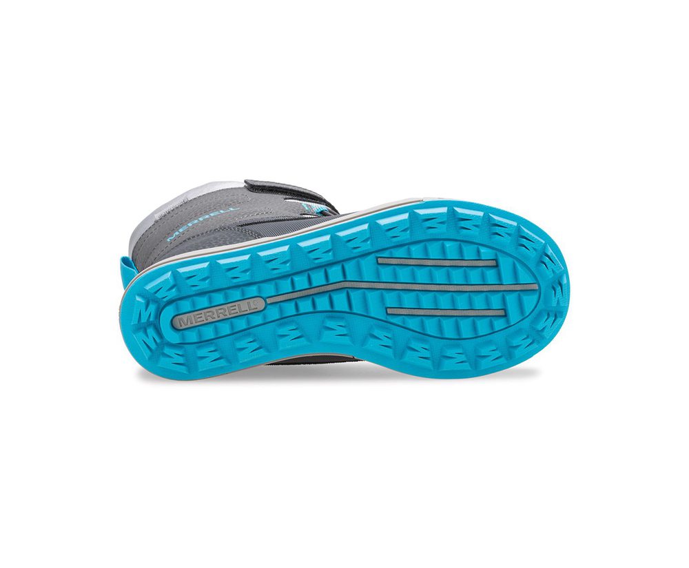 Botas Criança - Merrell Snow Storm Waterproof - Cinzentas - YNU641835